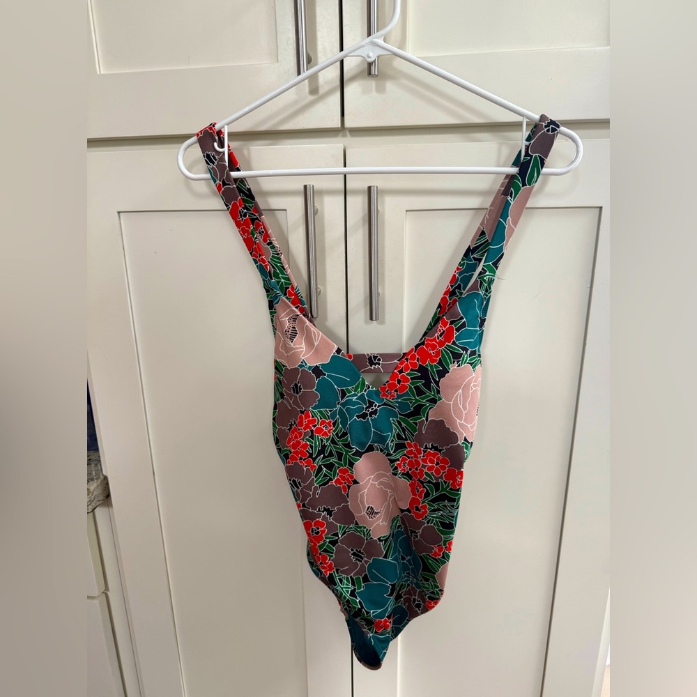 Carve Designs Logan Swimsuit in Jardin